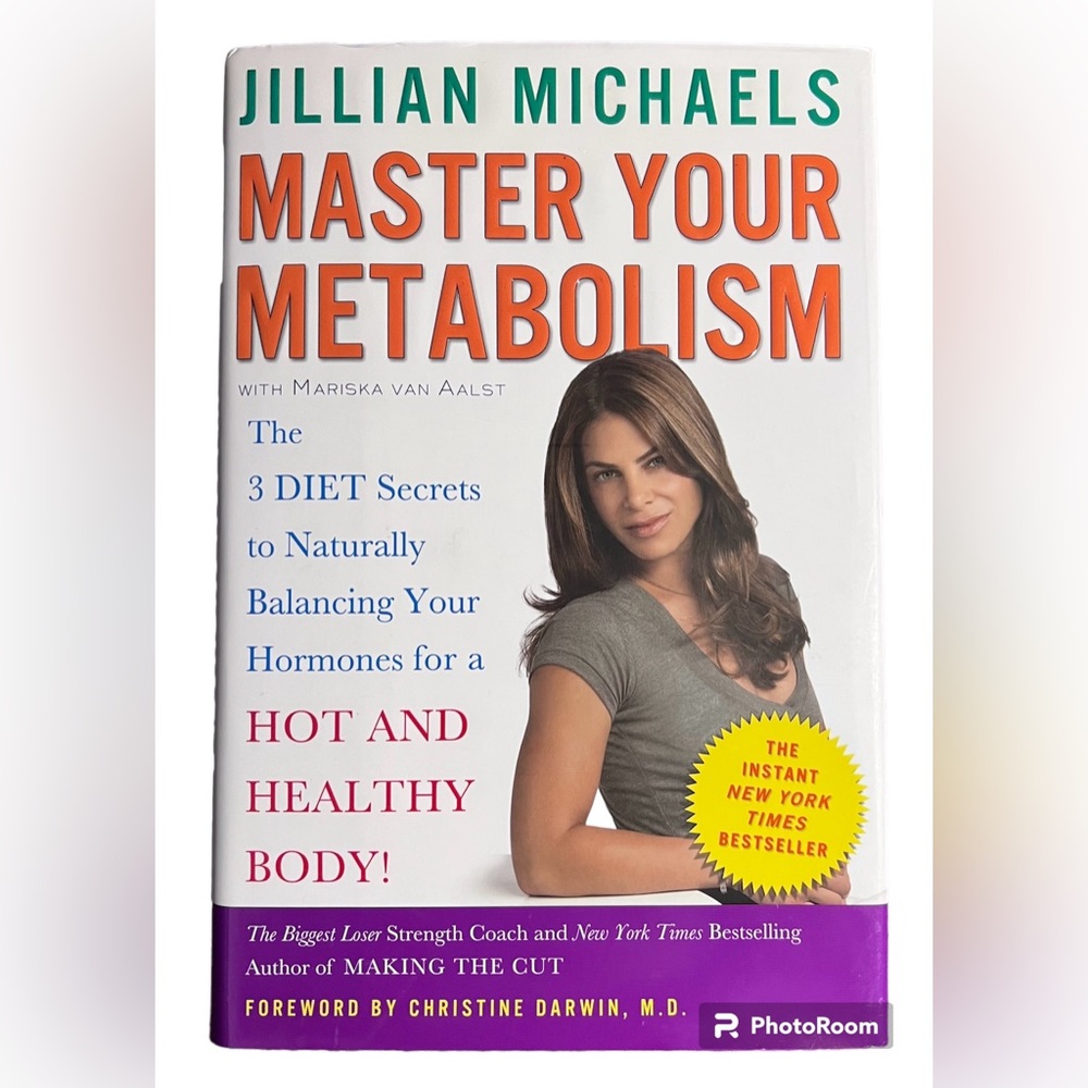 ⭐️Master Your Metabolism Hardcover by Jillian Michaels